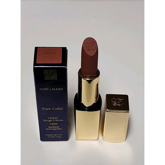 Estee Lauder Pure Color Envy Sculpting Lipstick Matte 809 Secret Scandal - Picture 1 of 4